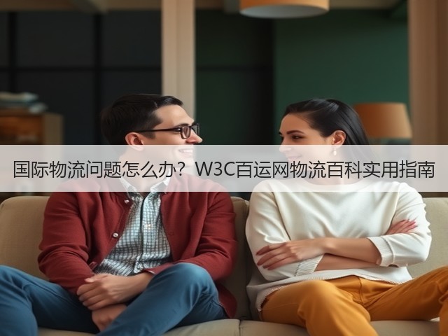 国际物流问题怎么办？W3C百运网物流百科实用指南(图3)