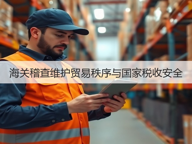海关稽查维护贸易秩序与国家税收安全(图1) 海关稽查维护贸易秩序与国家税收安全(图1)