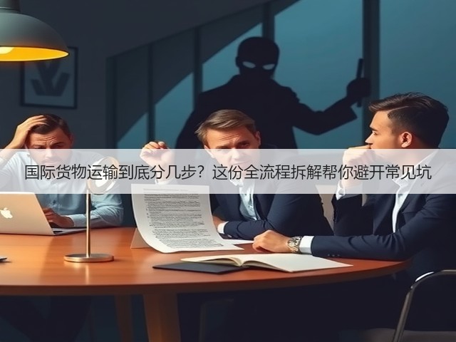 国际货物运输到底分几步？这份全流程拆解帮你避开常见坑(图3)