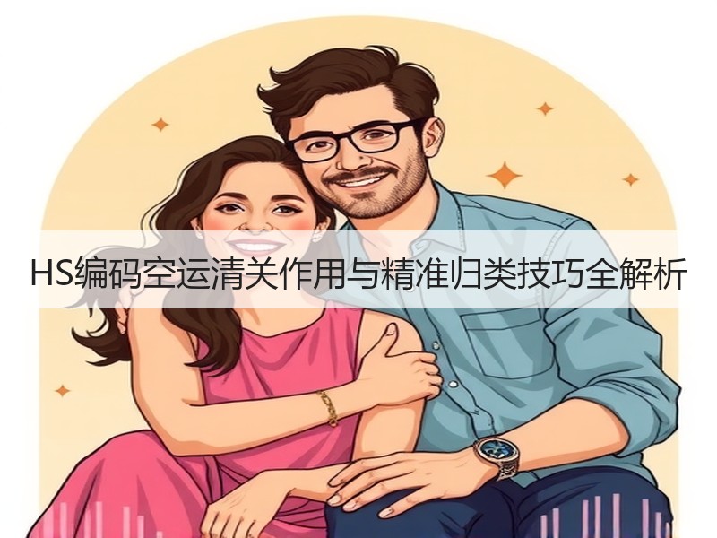 HS编码空运清关作用与精准归类技巧全解析