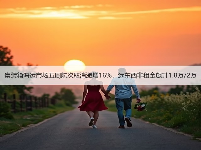 集装箱海运市场五周航次取消激增16%,远东西非租金飙升1.8万/2万(图2) 集装箱海运市场五周航次取消激增16%,远东西非租金飙升1.8万/2万(图2)