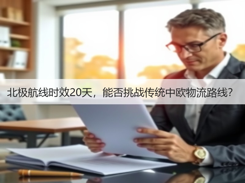 北极航线时效20天,能否挑战传统中欧物流路线? 北极航线时效20天,能否挑战传统中欧物流路线?