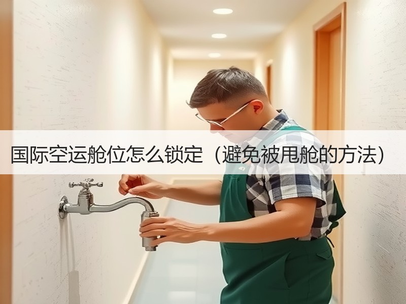国际空运舱位怎么锁定（避免被甩舱的方法）