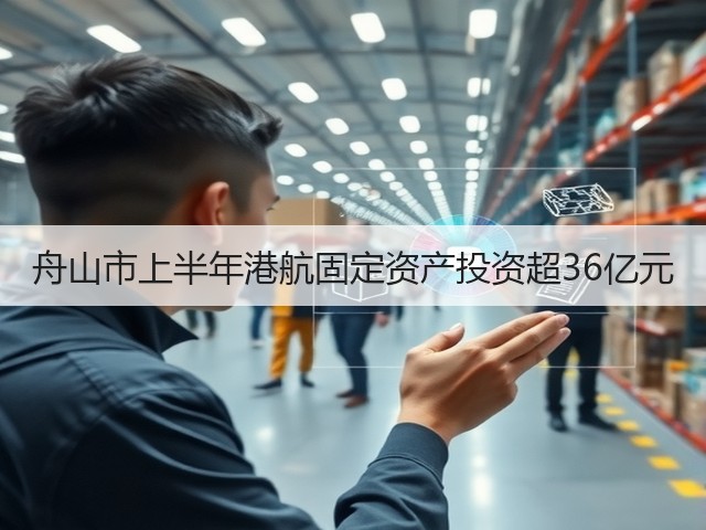舟山市上半年港航固定资产投资超36亿元(图1) 舟山市上半年港航固定资产投资超36亿元(图1)