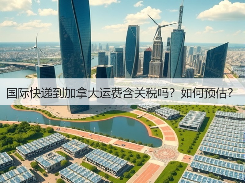 国际快递到加拿大运费含关税吗？如何预估？