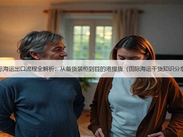 国际海运出口流程全解析：从备货装柜到目的港提货（国际海运干货知识分享）(图1)