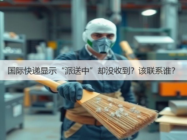 国际快递显示“派送中”却没收到？该联系谁？(图1)