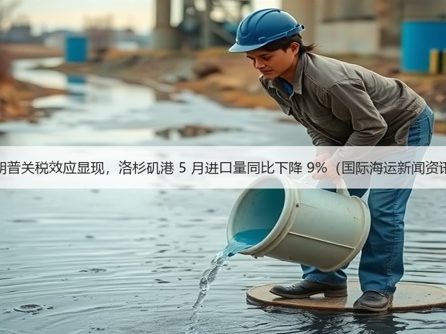 特朗普关税效应显现,洛杉矶港 5 月进口量同比下降 9%(国际海运新闻资讯)(图1) 特朗普关税效应显现,洛杉矶港 5 月进口量同比下降 9%(国际海运新闻资讯)(图1)