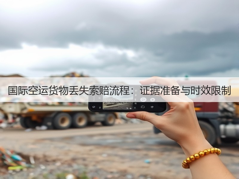国际空运货物丢失索赔流程:证据准备与时效限制 国际空运货物丢失索赔流程:证据准备与时效限制