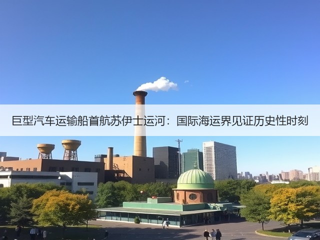 巨型汽车运输船首航苏伊士运河:国际海运界见证历史性时刻(图1) 巨型汽车运输船首航苏伊士运河:国际海运界见证历史性时刻(图1)
