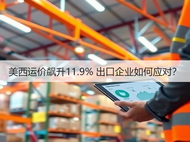 美西运价飙升11.9% 出口企业如何应对?(图1) 美西运价飙升11.9% 出口企业如何应对?(图1)