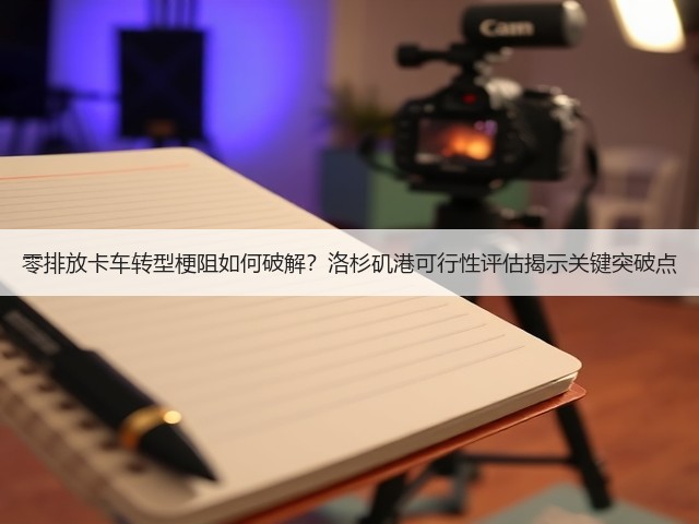 零排放卡车转型梗阻如何破解?洛杉矶港可行性评估揭示关键突破点(图2) 零排放卡车转型梗阻如何破解?洛杉矶港可行性评估揭示关键突破点(图2)