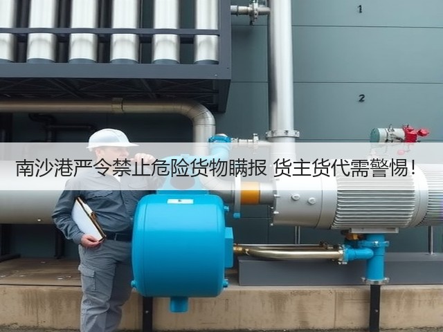 南沙港严令禁止危险货物瞒报 货主货代需警惕!(图1) 南沙港严令禁止危险货物瞒报 货主货代需警惕!(图1)