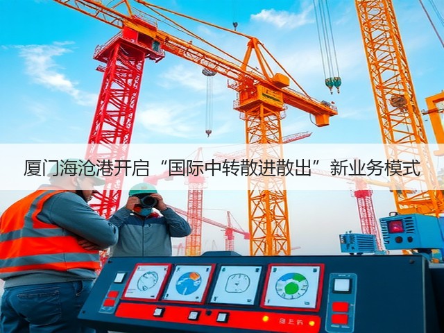 厦门海沧港开启“国际中转散进散出”新业务模式(图1) 厦门海沧港开启“国际中转散进散出”新业务模式(图1)