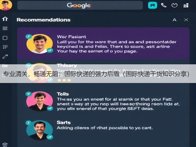 专业清关,畅通无阻:国际快递的强力后盾(国际快递干货知识分享)(图1) 专业清关,畅通无阻:国际快递的强力后盾(国际快递干货知识分享)(图1)