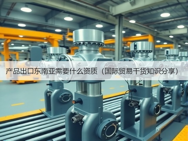 产品出口东南亚需要什么资质(国际贸易干货知识分享)(图1) 产品出口东南亚需要什么资质(国际贸易干货知识分享)(图1)