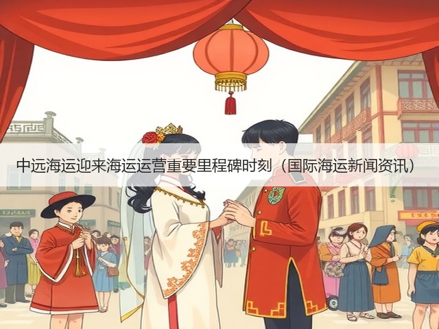 中远海运迎来海运运营重要里程碑时刻(国际海运新闻资讯)(图1) 中远海运迎来海运运营重要里程碑时刻(国际海运新闻资讯)(图1)