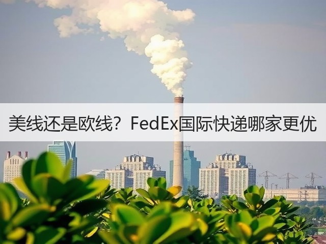 美线还是欧线？FedEx国际快递哪家更优(图2)