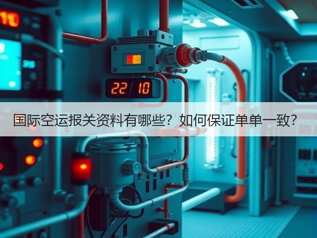 国际空运报关资料有哪些?如何保证单单一致?(图2) 国际空运报关资料有哪些?如何保证单单一致?(图2)