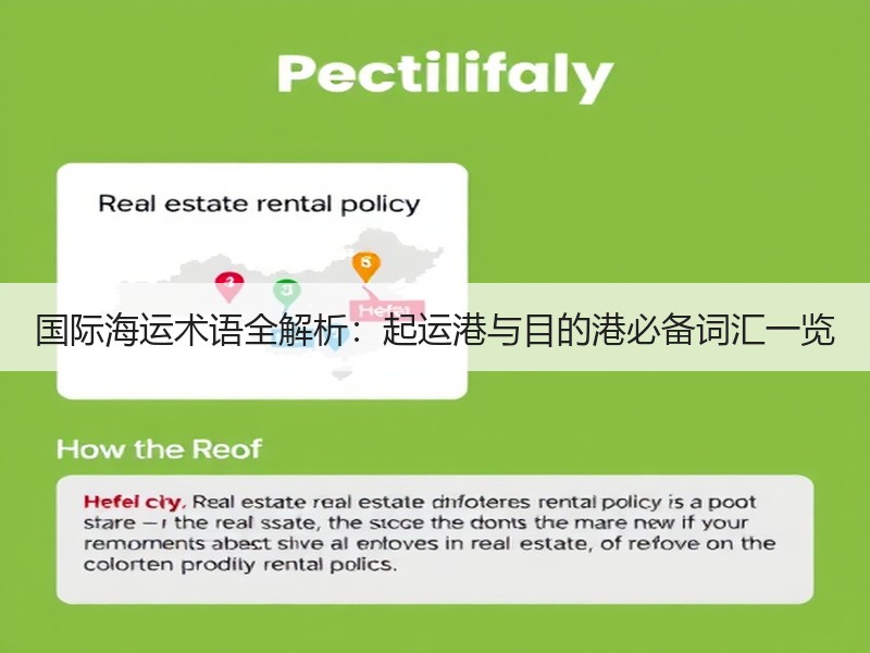 国际海运术语全解析：起运港与目的港必备词汇一览