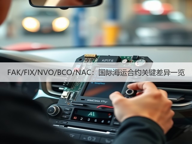 FAK/FIX/NVO/BCO/NAC:国际海运合约关键差异一览(图1) FAK/FIX/NVO/BCO/NAC:国际海运合约关键差异一览(图1)