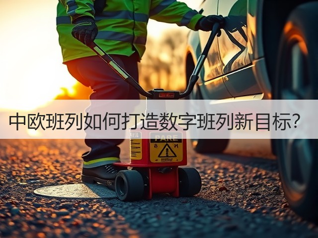 中欧班列如何打造数字班列新目标？(图1)