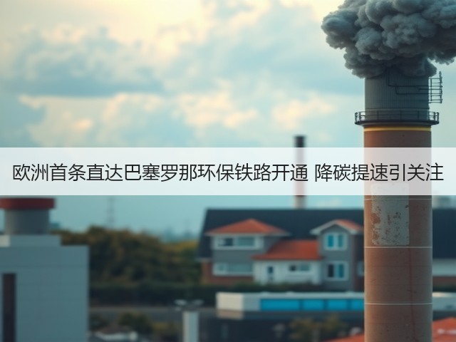 欧洲首条直达巴塞罗那环保铁路开通 降碳提速引关注(图1) 欧洲首条直达巴塞罗那环保铁路开通 降碳提速引关注(图1)