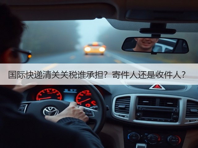 国际快递清关关税谁承担?寄件人还是收件人?(图1) 国际快递清关关税谁承担?寄件人还是收件人?(图1)