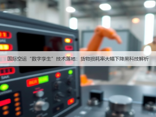国际空运“数字孪生”技术落地:货物损耗率大幅下降黑科技解析(图2) 国际空运“数字孪生”技术落地:货物损耗率大幅下降黑科技解析(图2)